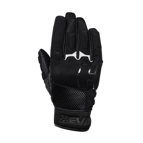 thumbnail image 2 of Motorcycle Gloves Summer Perforated Fabric | Night Protection Knuckle Armor | A-PRO Grey 2 of 6