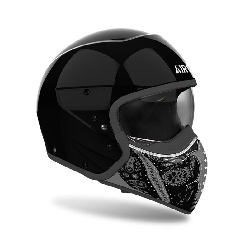 AIROH J 110 PAESLY BLACK GLOSS