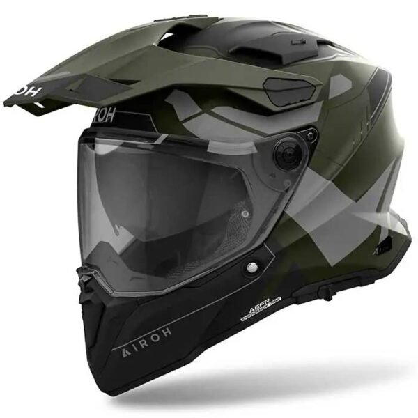 AIROH COMMANDER 2 REVEAL MILITARY GREEN