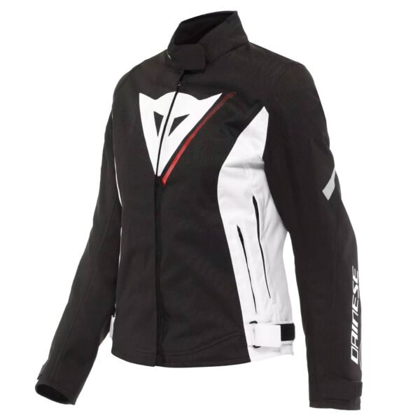 DAINESE VELOCE LADY D DRY JKT BLK WHT RED