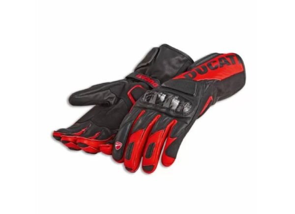 DUCATI GLOVES PERFORMANCE C3 BLACK/BLACK/RED