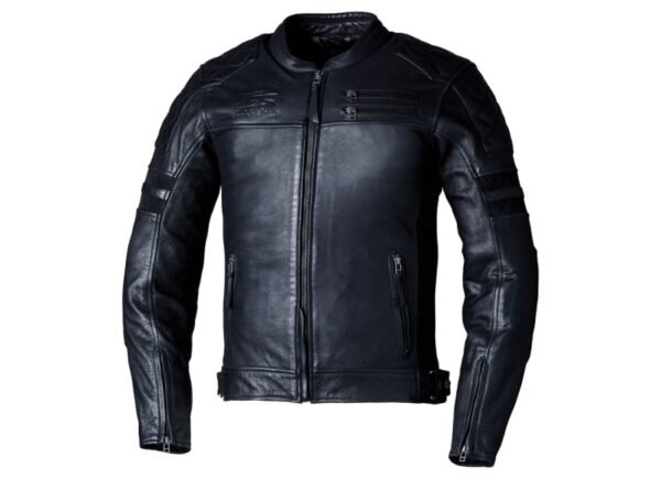 RST LEATHER JKT HILLBERRY 2 MEN BLACK