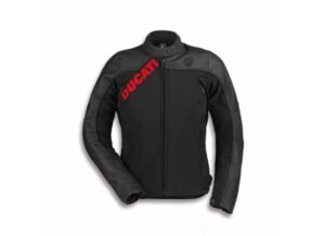 DUCATI JACKET LOGO C1 LADY NE/NE