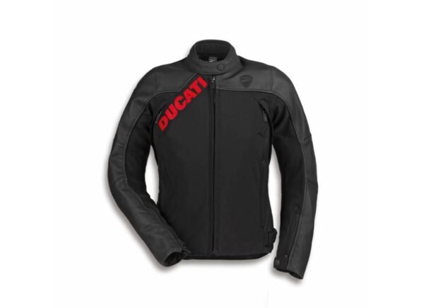 DUCATI JACKET LOGO C1 LADY NE/NE