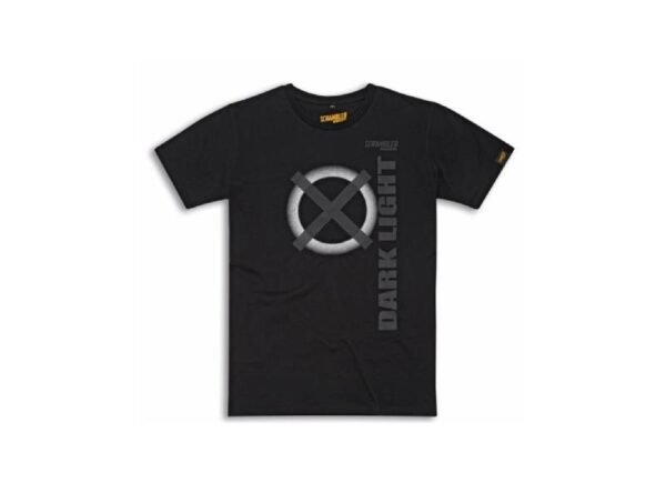 DUCATI DARK LIGHT SCR T-SHIRT BLACK