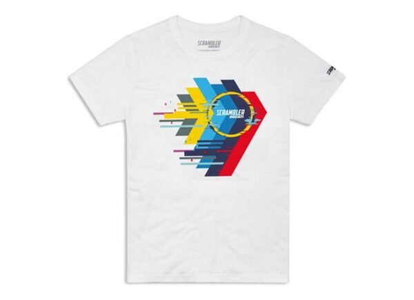 DUCATI SCR MULTICOLOR T-SHIRT