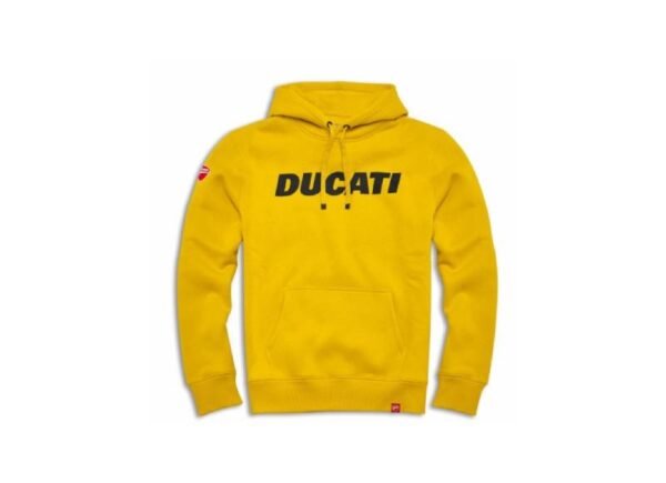 DUCATI SWEATSHIRT DUCATIANA W/HOOD YELLOW