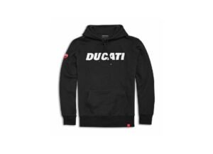 DUCATI SWEATSHIRT DUCATIANA W/HOOD BLACK