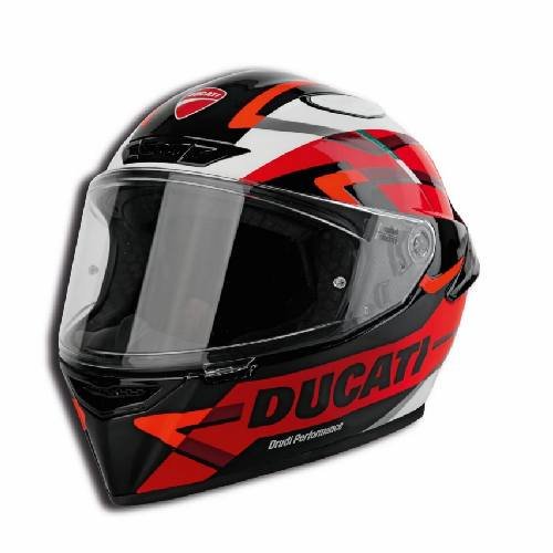 HELMET DUCATI LOGO PEAK 2 0 ECE 22-06 S